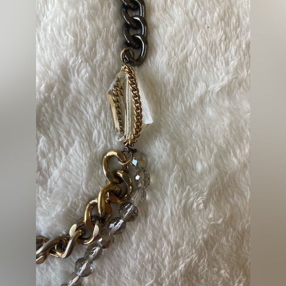 Kenneth Cole Chains and Crystals Necklace - Picture 4 of 10